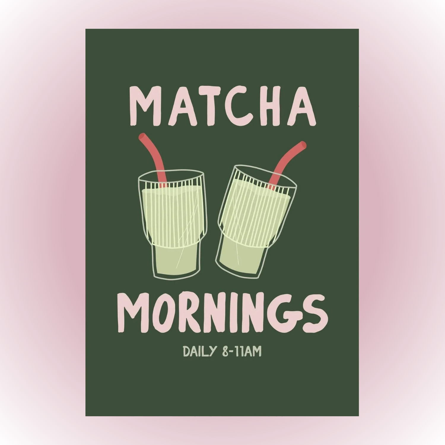 MATCHA MORNING